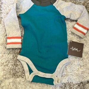 Tea Baby Boy One Piece Onesie new with tags 3-6 months